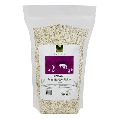 Pacific Petfood Organic Barley Flakes, 2 lbs
