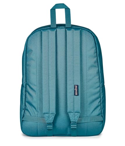Image of JanSport SuperBreak One Backpack - Durable, Lightweight Bag with 1 Main Compartment, Front Utility Pocket with Built-in Organizer, Premium Backpack, Emerald Pool