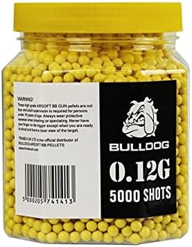 ALLCLEARANCEUK Airsoft High Grade 6mm 0.20g Biodegradable White BB Pellets High Precision Polished BBS 1000,2000,5000,10000 Shots In A Resealable Bag
