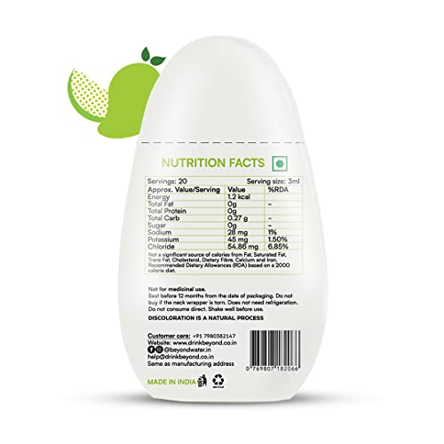 BEYOND WATER Immunity Electrolytes Pack of 4 (Ginger Lime + Raw Mango + Orange + Lemonade) | Instant Hydration Drink Mix, Minerals, Low in sugar, Flavoured Water