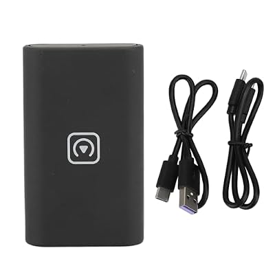 Klanata CarPlay Wired to Wireless Adapter, AI Smart Operation, Stable Connectivity, USB Integration, Enhanced Driving Experience for Most Cars