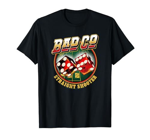 Logotipo de dados rectos de Bad Company Camiseta