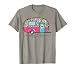 Camper Happy Summer Camp Camping Leopard Funny Glamping T-Shirt