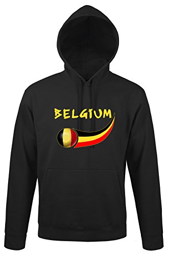 Ropa de fútbol de Bélgica con capucha para adulto ideal para entrenar en días lluviosos