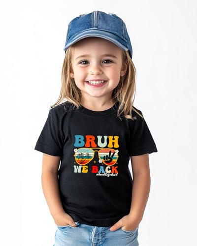 Image of First Day of Kindergarten Shirt for Girls Boys Kids Toddler 1st Day of School Shirts in My Kindergarten Era Cotton Tshirt