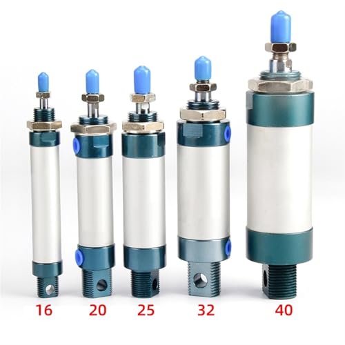 Cilindro neumático MAL de 32mm y carrera de 75mm para automatización 6