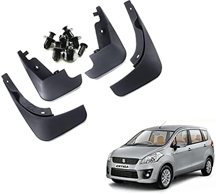 WolkomHome Mud Flap Compatible with Ertiga Type-1 - Durable Splash Guards for Car Exterior Protection