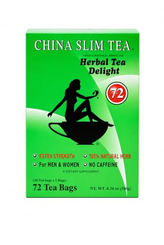 Dieter's Delight 72 Tea Bags (net Wt 6.34 Oz (180 G) Made In