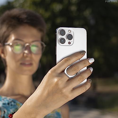Cell Phone Ring Holder Finger Kickstand - 4Pcs Cell Phone Case Ring Stand 360 Rotation Phone Holder Clear Popsockets With Finger Ring - Ipad Kickstand For Phone Case Compatible To Iphone Samsung #TOP6