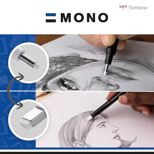 Image of Tombow : Mono Zero Eraser Pen : Round Tip : White Barrel