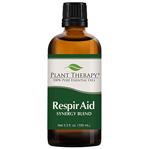 Plant Therapy Respir Aid Essential Oil - Sinus, Airway and Congestion Clearing Synergy