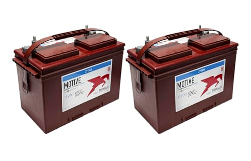 Trojan 27TMX 12V 105Ah Flooded Lead Acid Battery (Set of 2)