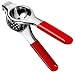 O’Citron Stainless Steel Lemon Squeezer - Lime Juicer with Ergonomic Silicone Handles - Premium Quality Manual Citrus Press - plus Free Ceramic Paring Knife