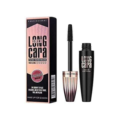 seeyoung My Amazing Lashes Mascara, 4D Silk Fiber Lash Mascara, Natural Waterproof Lasting Lash Mascara Black Volume, Long Lasting, Smudge-proof, Lengthening Cover
