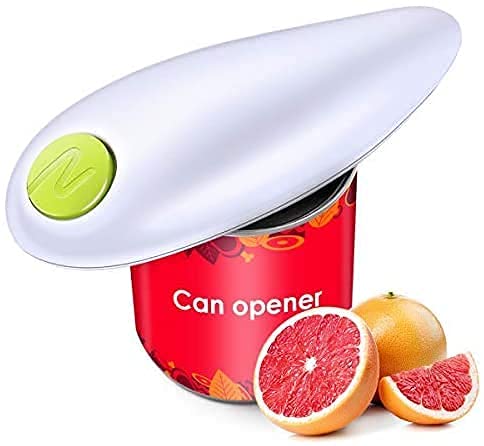 Electric Can Opener, Restaurant Can Opener Automatic, Hand Free Can Opener, Can Openers for Arthritis and Senior, Best Kitchen Gadget