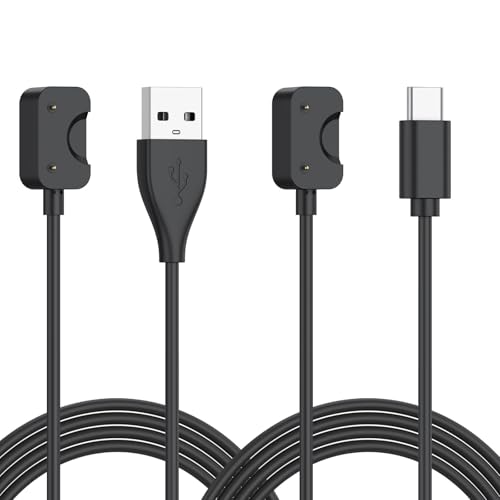 2 �{�̏[�d�R�[�h�P�[�u�����C���[ USB C ����� USB A �|�[�g�t�� Fit 3 �p ���� 100 �Z���`���[�g�� ���S�� ABS �\���X�}�[�g�E�H�b�`�A�N�Z�T���[