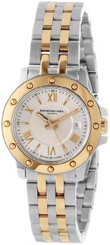 Raymond Weil ���f�B�[�X 5399 Stp��00657�u�^���S�v�̃X�e�����X�X�`�[����18K�S�[���h�E�H�b�` �W�� �c�[�g�������b�L�X�e�����X�X�`�[��/�V���o�[