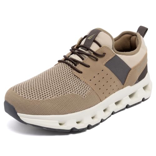 Image of Nautica Mens Running Sneakers Sport Fashion Lace-Up Athletic Soft Shoes for Gym Tennis Men - Cushioned, Breathable, Lightweight & Comfortable