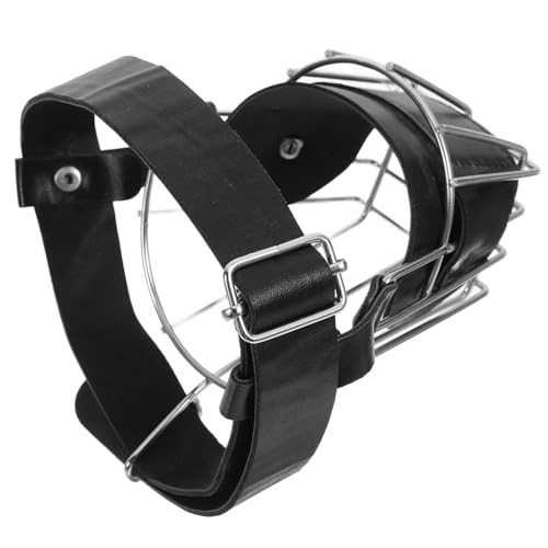 NOLITOY Edelstahl Maulkorb für Mittelgroße bis Große Hunde