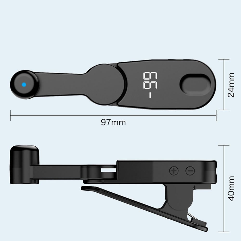 Clicker automatique pour téléphone, ABS 99 clics Second écran de téléphone portable Tapper avec affichage numérique HD simulé doigt clic continu (Plug-and-Play)