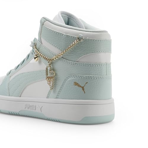 Image of PUMA Boys' Rebound Layup Mid Sneakers