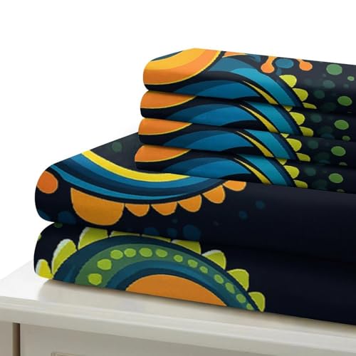 Housse de couette haut de gamme Gecko Design super douce en microfibre 3D