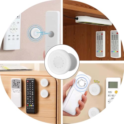 6 Stück Fernbedienung Halterung Wand, Selbstklebende Magnethalterung ohne Bohren, Fernbedienung Wandhalterung Aufbewahrung für TV/Klimaanlagen/Garagentore