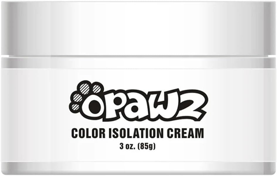 Color Isolation for Dog Hair Dye, Water Soluble Formula, Easy to Wash Out, Protect Areas Not Need Display, 3oz