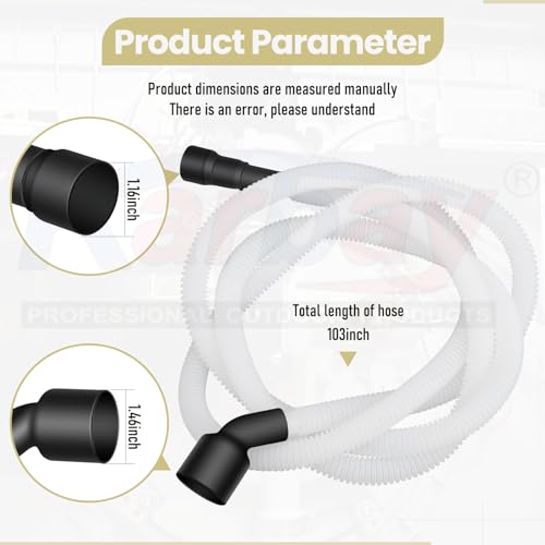807117001 Dishwasher Drain Hose Compatible with Frigidaire & Electrolux Dishwashers, Replaces AP5806794 PS9494138 by Karbay - Image 2