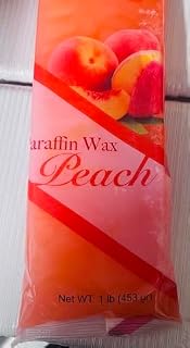Peach Scented Paraffin Wax, 6 packs, Beauty and Spa Treatment