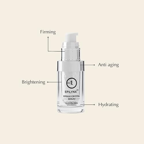 Miniatura 2 de EpiLynx by Dr. Liia EpiSilk Crystal Day - Suero facial antienvejecimiento - Reduce el enrojecimiento y la sequedad - Formulado con péptidos de seda