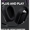 Logitech G G535 LIGHTSPEED Wireless Gaming Headset - Lightweight on-ear headphones, flip to mute mic, stereo, PC, PS4, PS5, USB rechargeable - Black #3