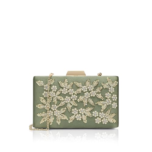 Image of Lavie Signature Women's Ogden Embroyidery Handle Framed Clutch|Ladies Purse |Gift For Women