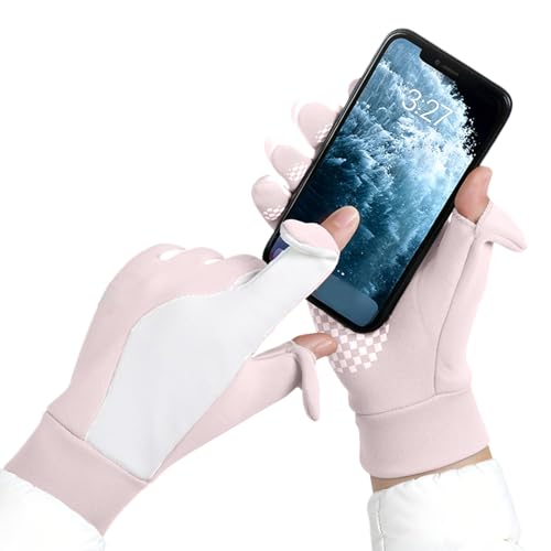 Guantes de motocicleta para hombre, impermeables, cálidos, clima frío, guantes de equitación para pantalla táctil para hombres, para motos de nieve, motocross, deportes de potencia, equitación