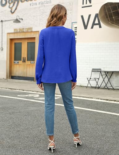 Image of Blooming Jelly Women's Long Sleeve Blouses Dressy Casual Business Work Tops