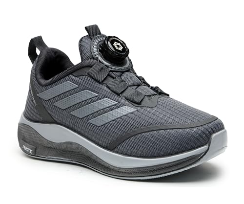 Image of Auto lace-up Sports Shoes for Kids with Rotary Dial Lock | Sturdy Design, Cushioned Insole, Slip Resistant