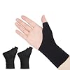 2 guanti a compressione per artrite, fascia elastica per pollice, bendaggio stabilizzante per il polso, polsino e articolazioni