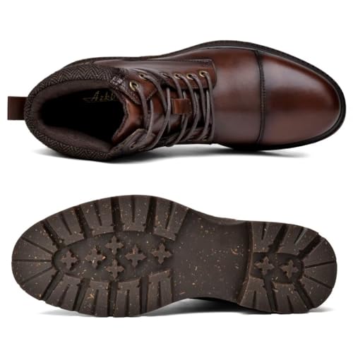 Image of Arkbird Men's Chukka Boots Genuine Leather Ankle Boot for Men Classic Casual Oxford Style Footwear