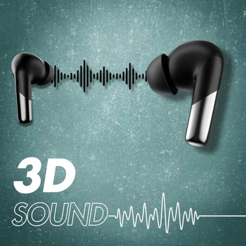 Image of ModishOmbre Jazz Earbuds with Dual Mic Active ENC & Touch Control | 50 Hrs Battery | 40 MS Latency Gaming Headset | 5.3v Bluetooth | Sweat Resistance | ExtraBass Earbuds | 13mm Drivers