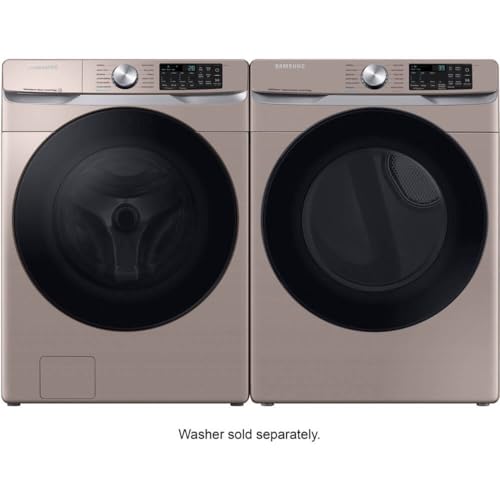 Samsung Dve45B6300C 7.5 Cu. Ft. Champagne Front Load Smart Electric Dryer thumb #5