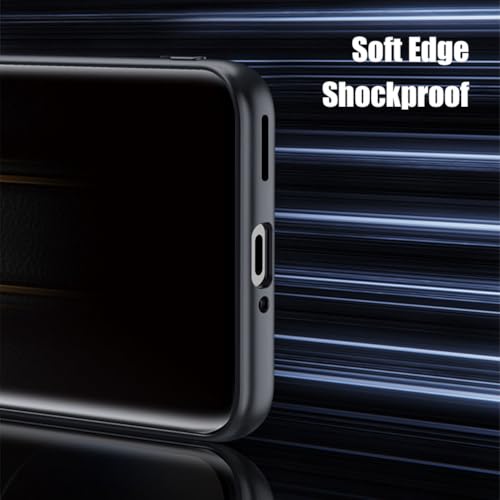 Coque en cuir iPhone 17 Pro Max noir à design blocs de couleurs