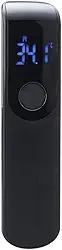 Termômetro sem contato,IR-FM01 Termômetro sem contato IR infravermelho Sensor portátil Testa Corpo Objeto Temperatura Termômetro Medição de temperatura LED Display digital ℃ / ℉ Unidade