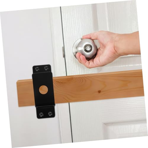 Support de barricade de porte réglable POPETPOP pour sécurité de grange - 7