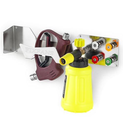 FIXFANS Pressure Washer Gun Holder, Wall Mounted Foam Cannon Tool Organizer by FIXFANS - Used condition - Image 8