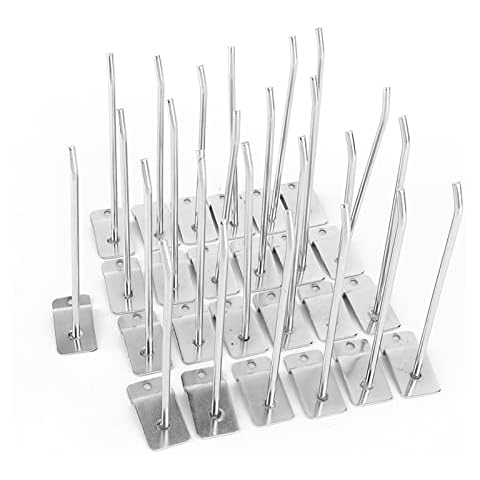 Wall Panel Hook Slat 25pcs 15cm 6 Inch Slat Wall Panel Hook Wall Product Carrier Shop Shelf Hook Slat Wall Panel Hooks Cover