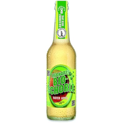 Bio-Schorle Roter Apfel PRIVATBRAUEREI · LIEBHARTS Cover