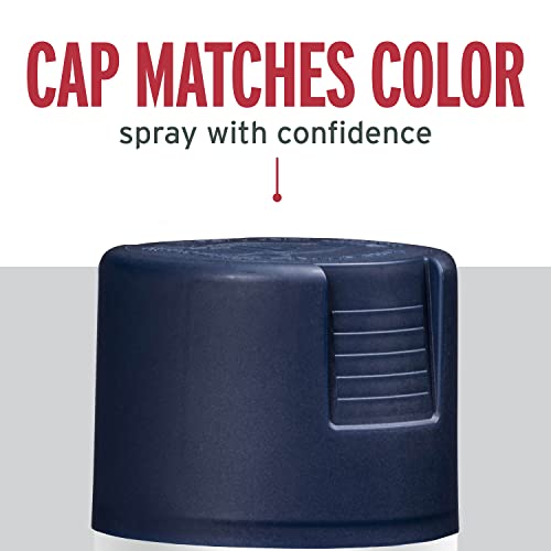 Rust-Oleum 300115-6Pk Stops Rust Spray Paint, 12 Oz, Satin Classic Navy, 6 Pack #TOP5