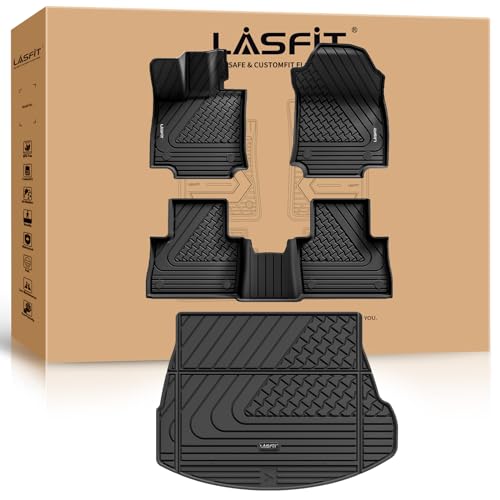 Image of LASFIT Floor Mats for 2022-2026 Lexus NX350 NX250 with Cargo Mat