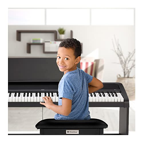 Korg B2SP Piano numérique 88 touches avec support, unité à trois pédales, banc de piano Knox Gear et livre de piano (3… - Les Beatles, Paul McCartney, John Lennon, RIngo Starr, George Harrison Korg B2SP Piano numérique 88 touches avec support, unité à trois pédales, banc de piano Knox Gear et livre de piano (3… – Image 8
