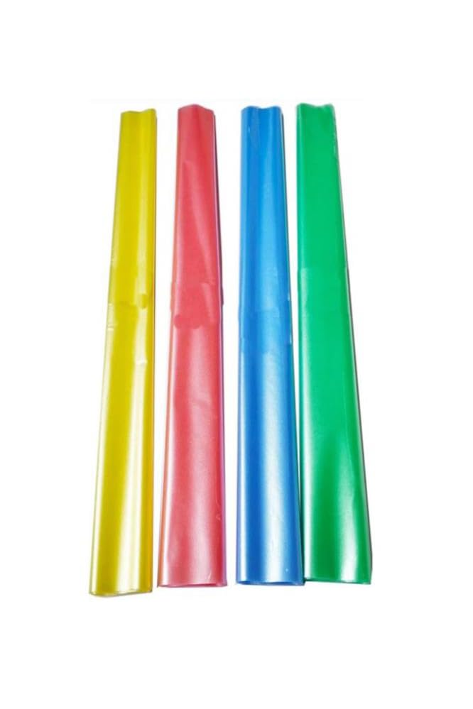 Buzlu Rulo Şeffaf Kaplık 4 Adet 40x150 cm Defter Kitap Kaplığı Okul Öğrenci Rulo Kaplık Renkli